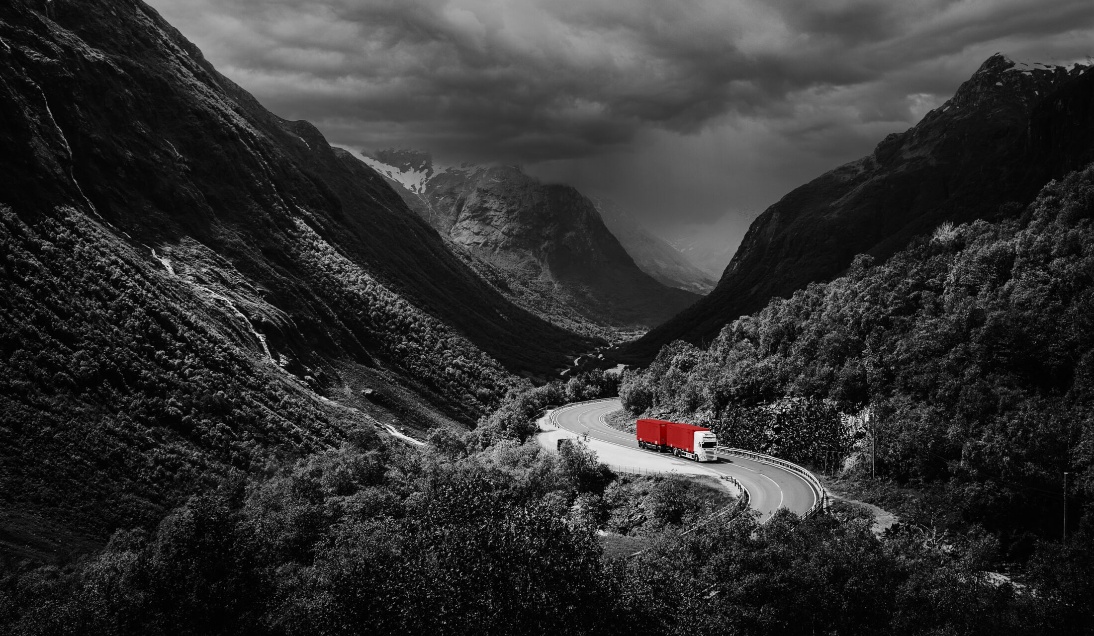 Lkw in norwegen